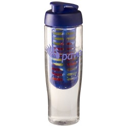 Borraccia sportiva H2O Tempo® da 700 ml con coperchio a scatto e infusore ariosto