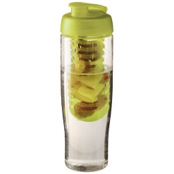 Borraccia sportiva H2O Tempo® da 700 ml con coperchio a scatto e infusore ariosto