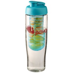 Borraccia sportiva H2O Tempo® da 700 ml con coperchio a scatto e infusore ariosto