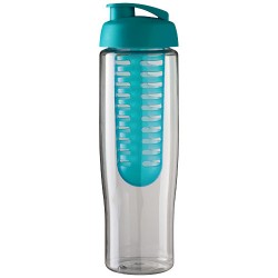 Borraccia sportiva H2O Tempo® da 700 ml con coperchio a scatto e infusore ariosto