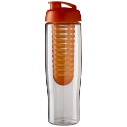 Borraccia sportiva H2O Tempo® da 700 ml con coperchio a scatto e infusore ariosto