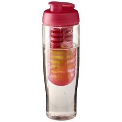 Borraccia sportiva H2O Tempo® da 700 ml con coperchio a scatto e infusore ariosto