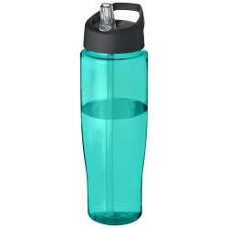 Borraccia sportiva da 700 ml con coperchio con beccuccio H2O