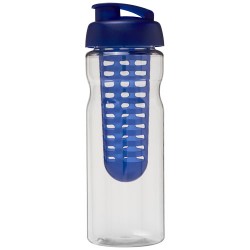 Borraccia sportiva H2O Base® Base da 650 ml con coperchio a scatto e infusore aristarco