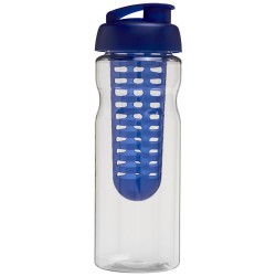 Borraccia sportiva H2O Base® Base da 650 ml con coperchio a scatto e infusore aristarco