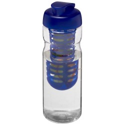 Borraccia sportiva H2O Base® Base da 650 ml con coperchio a scatto e infusore aristarco