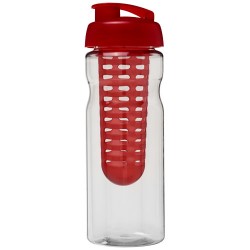 Borraccia sportiva H2O Base® Base da 650 ml con coperchio a scatto e infusore aristarco