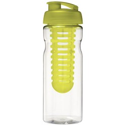 Borraccia sportiva H2O Base® Base da 650 ml con coperchio a scatto e infusore aristarco