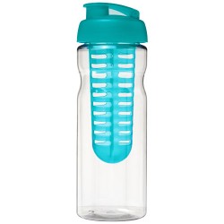 Borraccia sportiva H2O Base® Base da 650 ml con coperchio a scatto e infusore aristarco