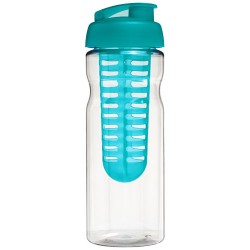 Borraccia sportiva H2O Base® Base da 650 ml con coperchio a scatto e infusore aristarco