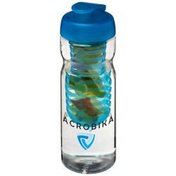 Borraccia sportiva H2O Base® Base da 650 ml con coperchio a scatto e infusore aristarco