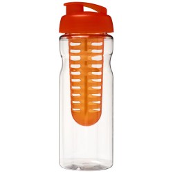 Borraccia sportiva H2O Base® Base da 650 ml con coperchio a scatto e infusore aristarco