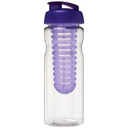 Borraccia sportiva H2O Base® Base da 650 ml con coperchio a scatto e infusore aristarco