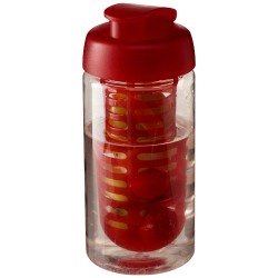 Borraccia sportiva H2O Bop® da 500 ml con coperchio a scatto e infusore Aristides