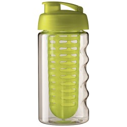 Borraccia sportiva H2O Bop® da 500 ml con coperchio a scatto e infusore Aristides