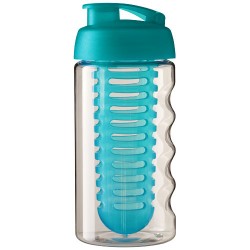 Borraccia sportiva H2O Bop® da 500 ml con coperchio a scatto e infusore Aristides