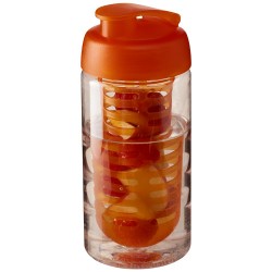 Borraccia sportiva H2O Bop® da 500 ml con coperchio a scatto e infusore Aristides