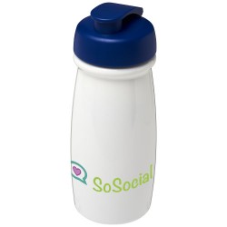 Borraccia sportiva H2O Pulse® da 600 ml con coperchio a scatto aristodema