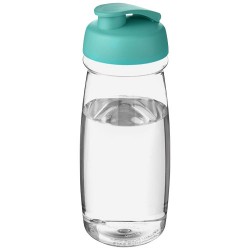 Borraccia sportiva H2O Pulse® da 600 ml con coperchio a scatto aristodema