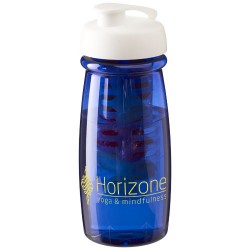 Borraccia sportiva H2O Pulse® da 600 ml con coperchio a scatto e infusore aristodemo