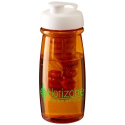 Borraccia sportiva H2O Pulse® da 600 ml con coperchio a scatto e infusore aristodemo