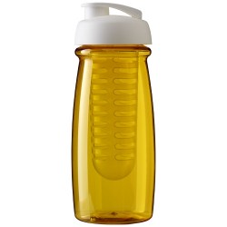 Borraccia sportiva H2O Pulse® da 600 ml con coperchio a scatto e infusore aristodemo