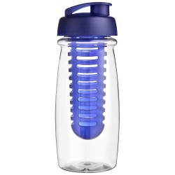 Borraccia sportiva H2O Pulse® da 600 ml con coperchio a scatto e infusore aristodemo