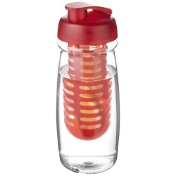 Borraccia sportiva H2O Pulse® da 600 ml con coperchio a scatto e infusore aristodemo