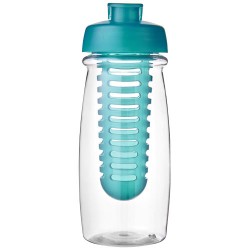 Borraccia sportiva H2O Pulse® da 600 ml con coperchio a scatto e infusore aristodemo