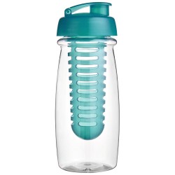 Borraccia sportiva H2O Pulse® da 600 ml con coperchio a scatto e infusore aristodemo