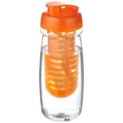 Borraccia sportiva H2O Pulse® da 600 ml con coperchio a scatto e infusore aristodemo