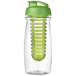 Borraccia sportiva H2O Pulse® da 600 ml con coperchio a scatto e infusore aristodemo