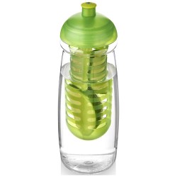 Borraccia sportiva H2O Pulse® da 600 ml con coperchio a cupola e infusore aristotile