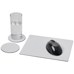 Set Brite-Mat® 2 con tappetino per mouse e sottobicchieri artemisia