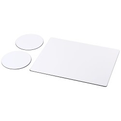 Set Brite-Mat® 2 con tappetino per mouse e sottobicchieri artemisia