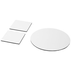 Set Q-Mat® 6 con tappetino per mouse e sottobicchieri artkops