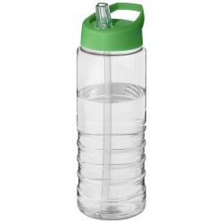 Borraccia sportiva H2O Treble da 750 ml con coperchio con beccuccio dorsey