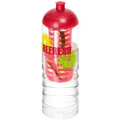 Borraccia H2O Treble da 750 ml con coperchio a cupola e infusore Dortmund