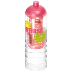 Borraccia H2O Treble da 750 ml con coperchio a cupola e infusore Dortmund