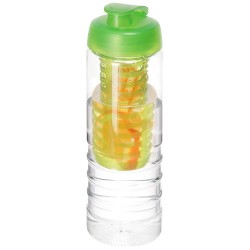 Borraccia H2O Treble da 750 ml con coperchio ermetico e infusore Dorus