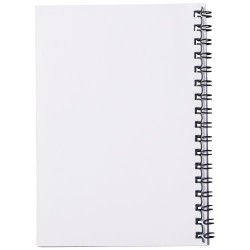 Notebook A6 spiralato Desk-Mate® con copertina in PP asteria