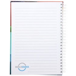 Notebook Wire-o formato A5 e copertina rigida astorre