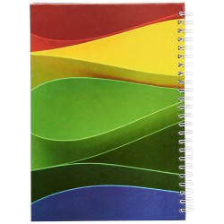 Notebook Wire-o formato A5 e copertina rigida astorre