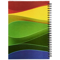 Notebook Wire-o formato A5 e copertina rigida astorre