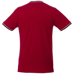 T-shirt pique Elbert a manica corta da uomo Auke