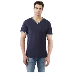 T-shirt pique Elbert a manica corta da uomo Auke