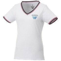 T-shirt pique Elbert a manica corta da donna aukee