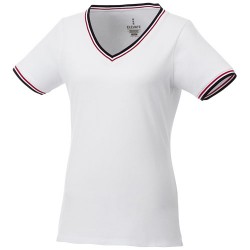 T-shirt pique Elbert a manica corta da donna aukee