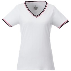 T-shirt pique Elbert a manica corta da donna aukee