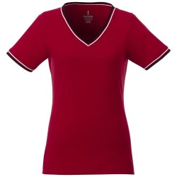 T-shirt pique Elbert a manica corta da donna aukee